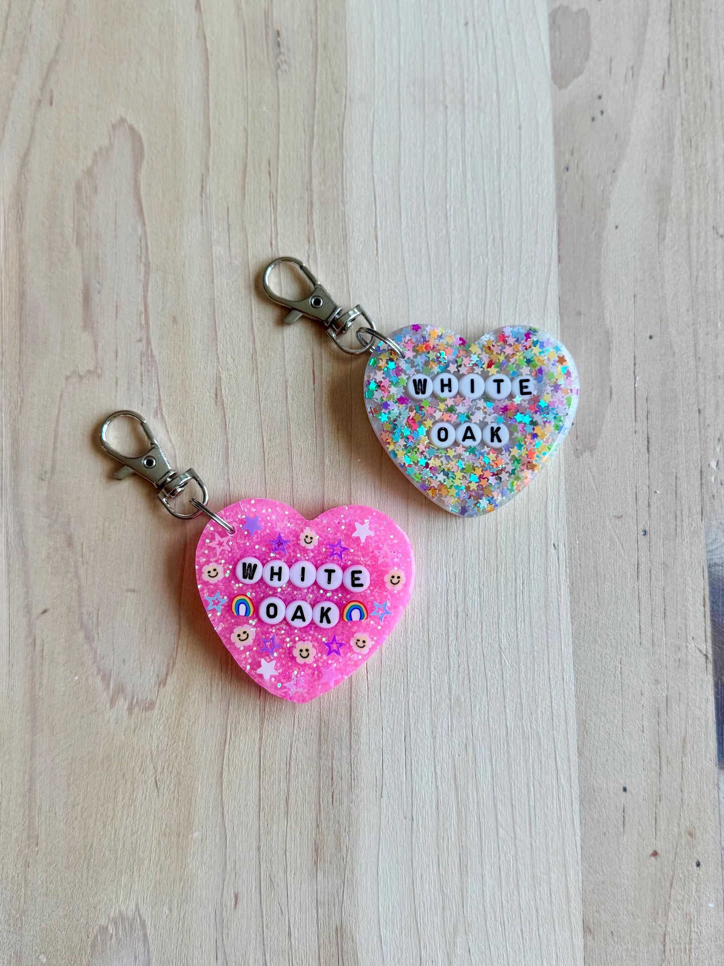 Heart Custom Badge Reel