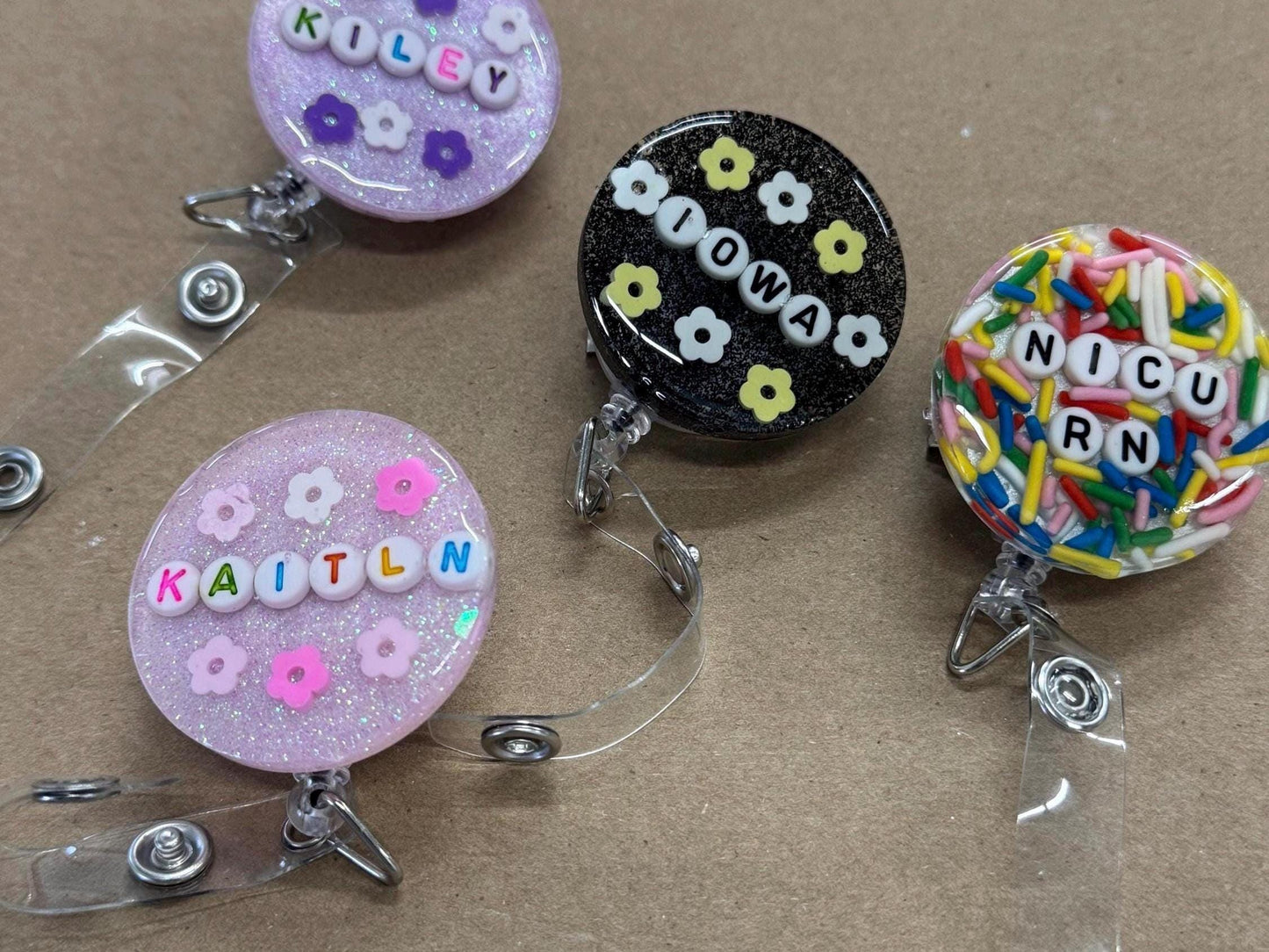 Sprinkle Custom Badge Reel