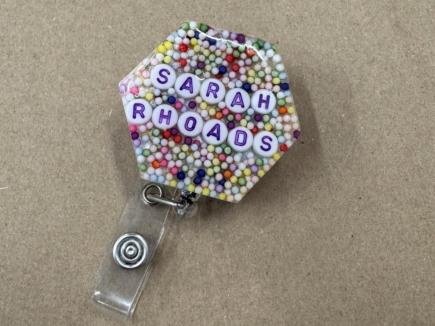 Sprinkle Custom Badge Reel