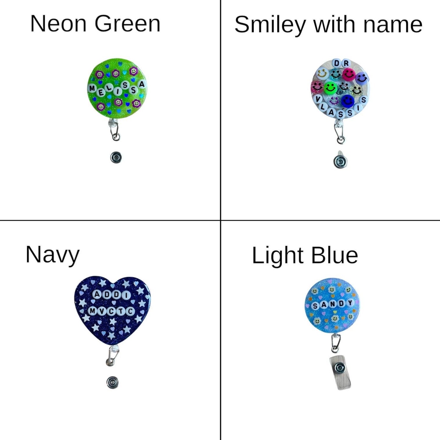 Round Custom Badge Reel