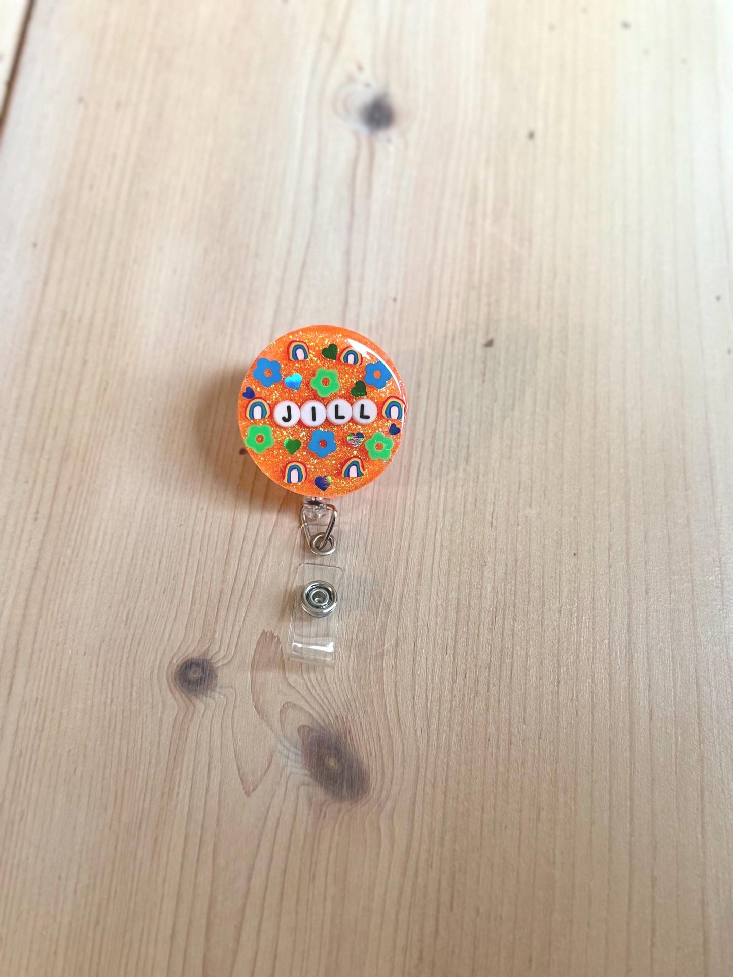 Round Custom Badge Reel