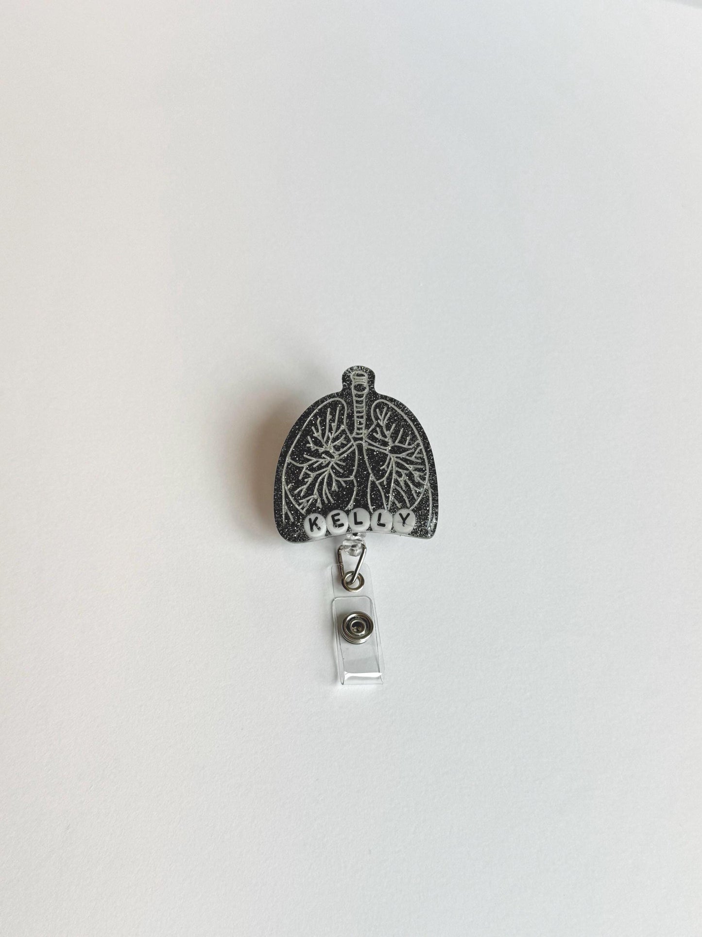 Lung Custom Badge Reel
