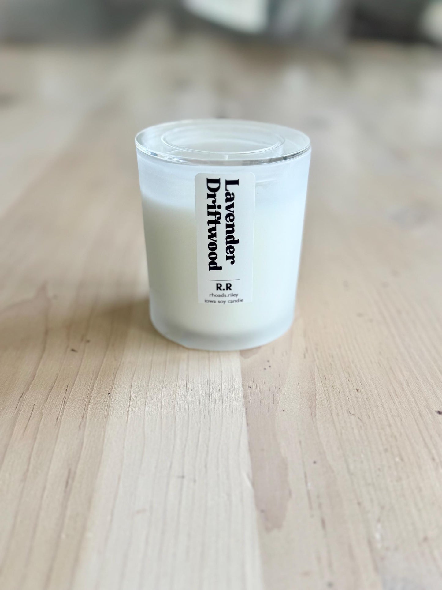Lavender Driftwood Candles