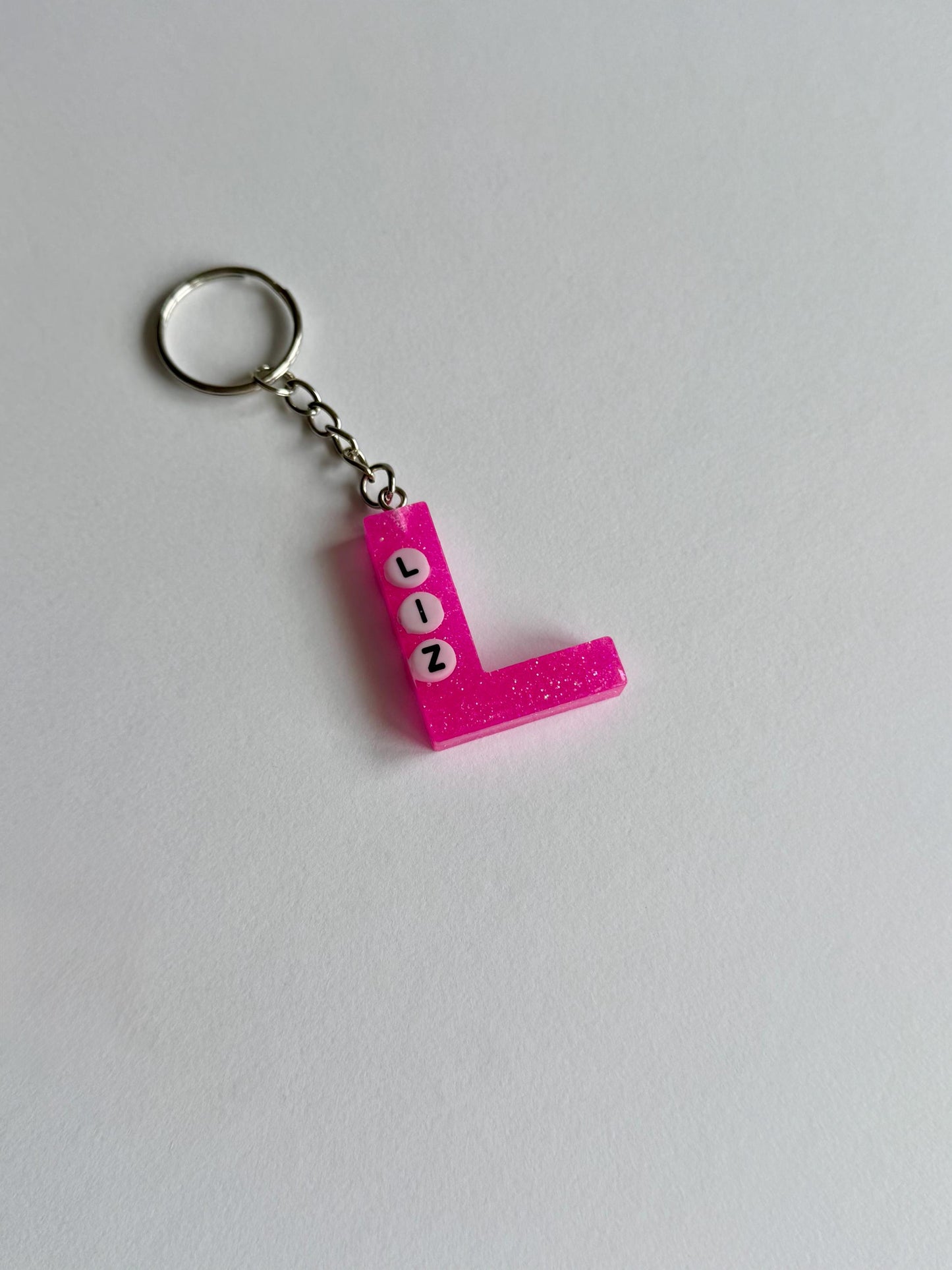 Letter Keychains | Resin Keychain | Cutsom Keychain