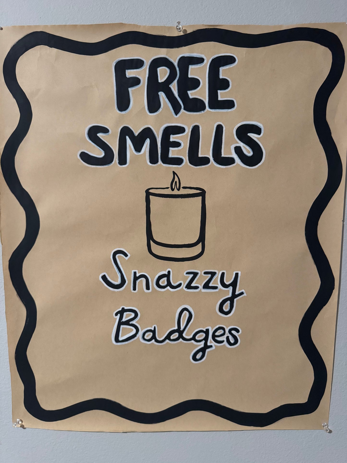 Event Banner Signs (Brown Paper)