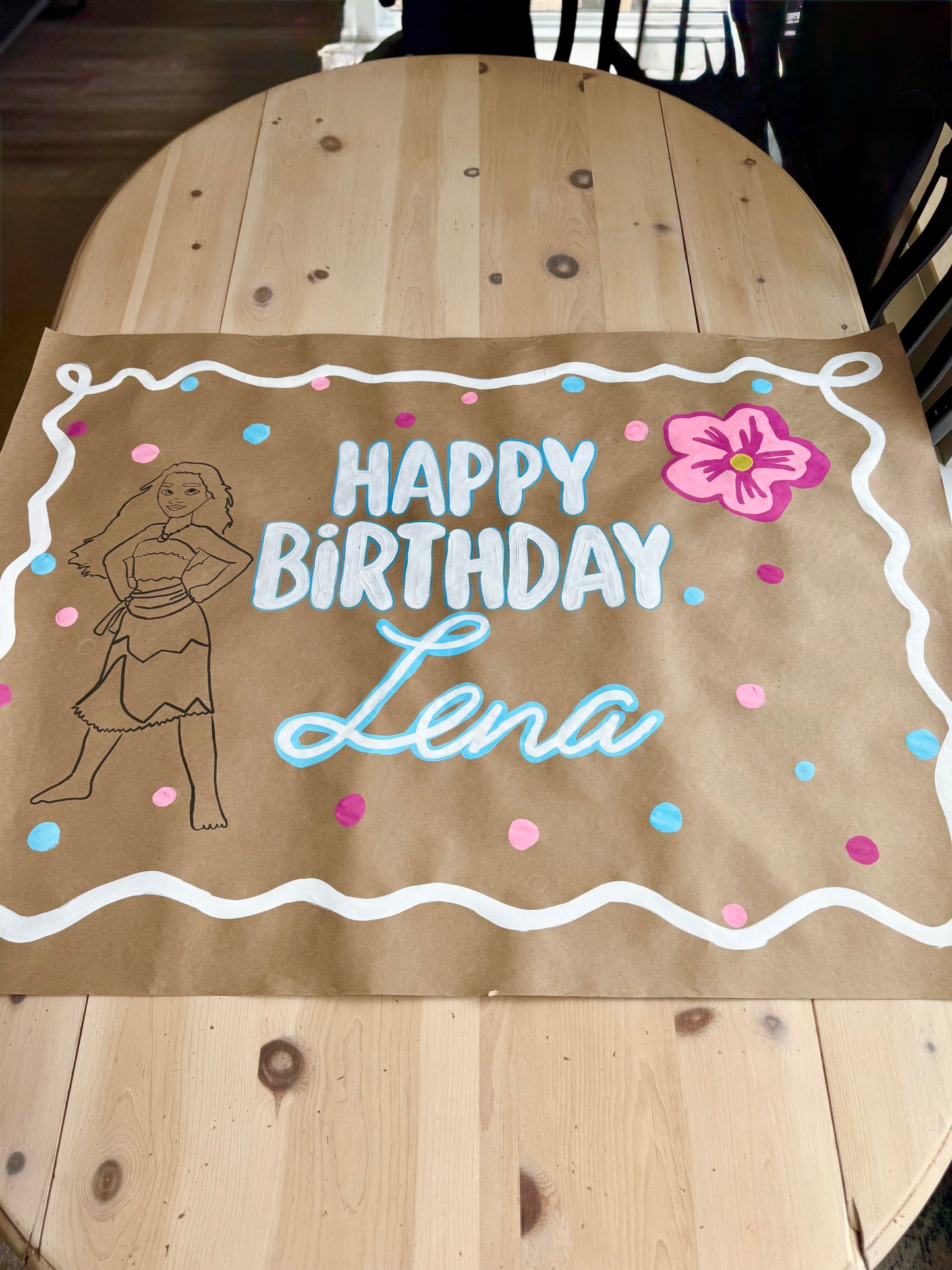 Event Banner Signs (Brown Paper)