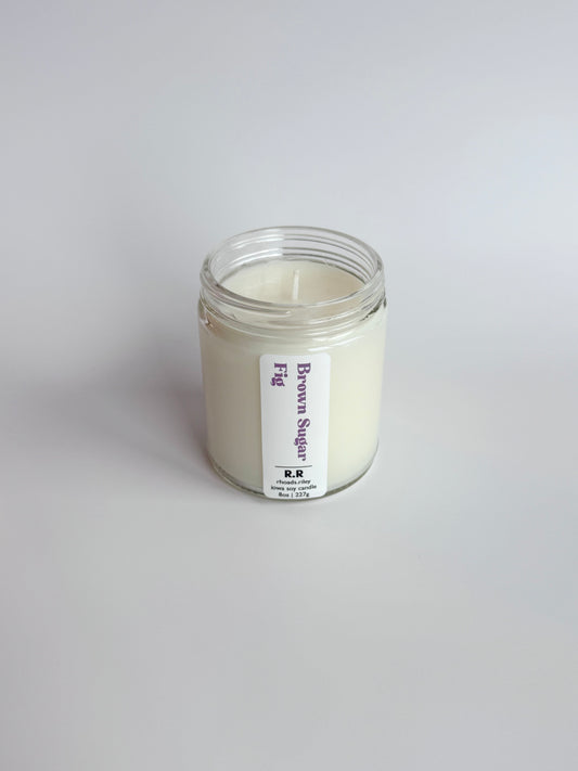 Brown Sugar Fig Candle | Soy Candle