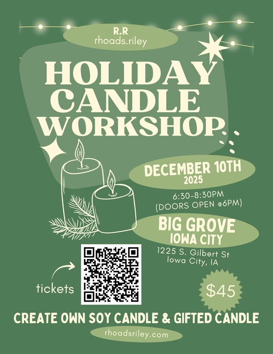 Big Grove - Candle Workshop Class - December 10th 2025