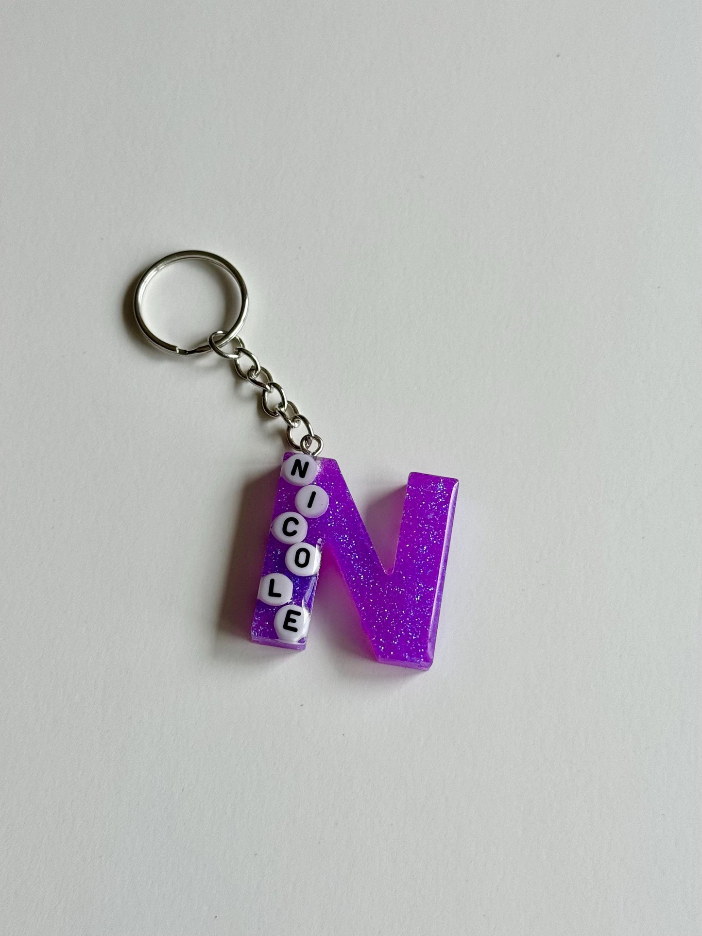 Letter Keychains | Resin Keychain | Cutsom Keychain