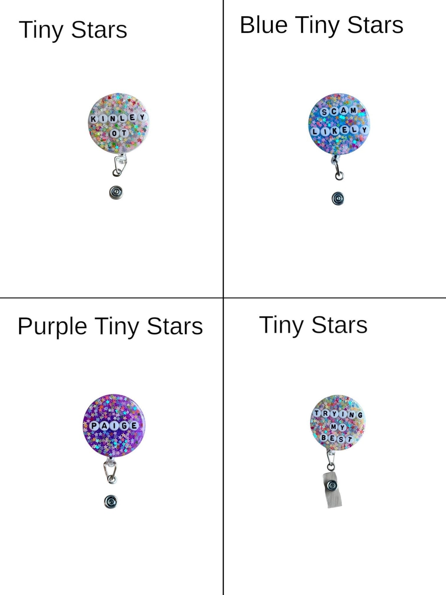 Round Custom Badge Reel