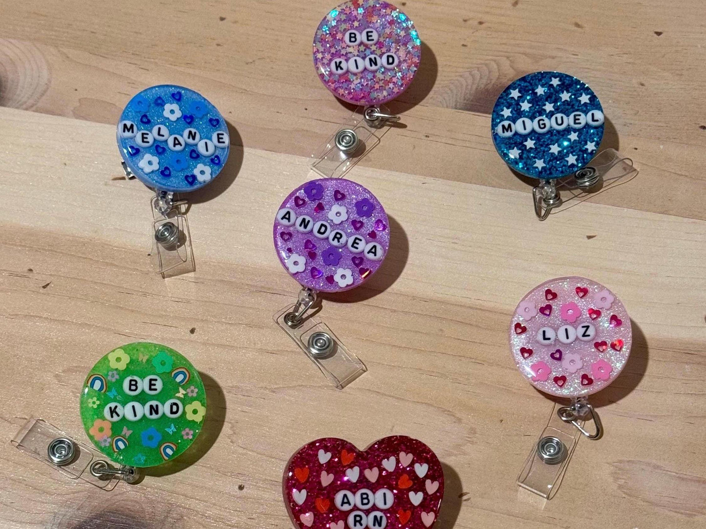 Hex Custom Badge Reel
