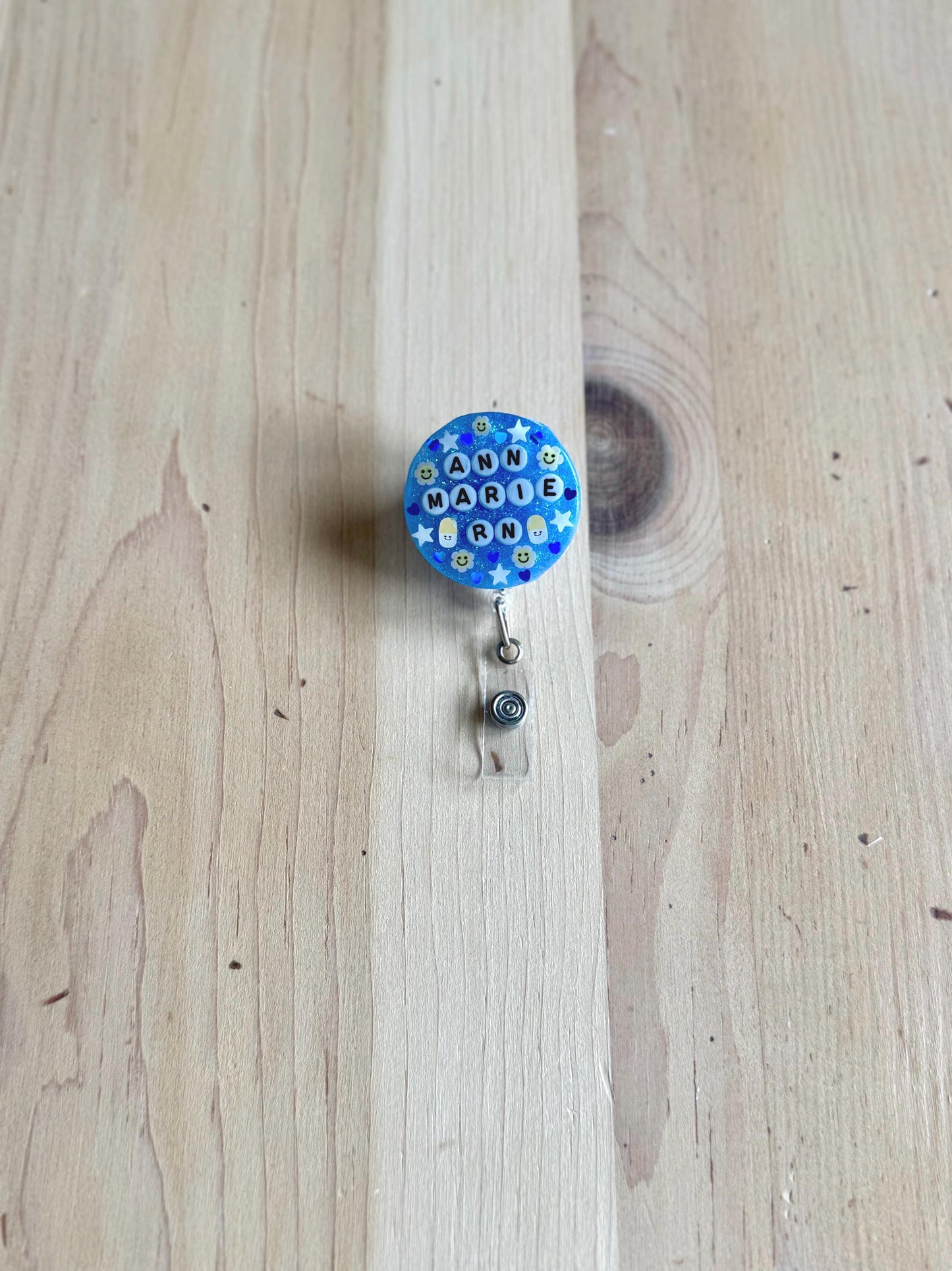 Round Custom Badge Reel