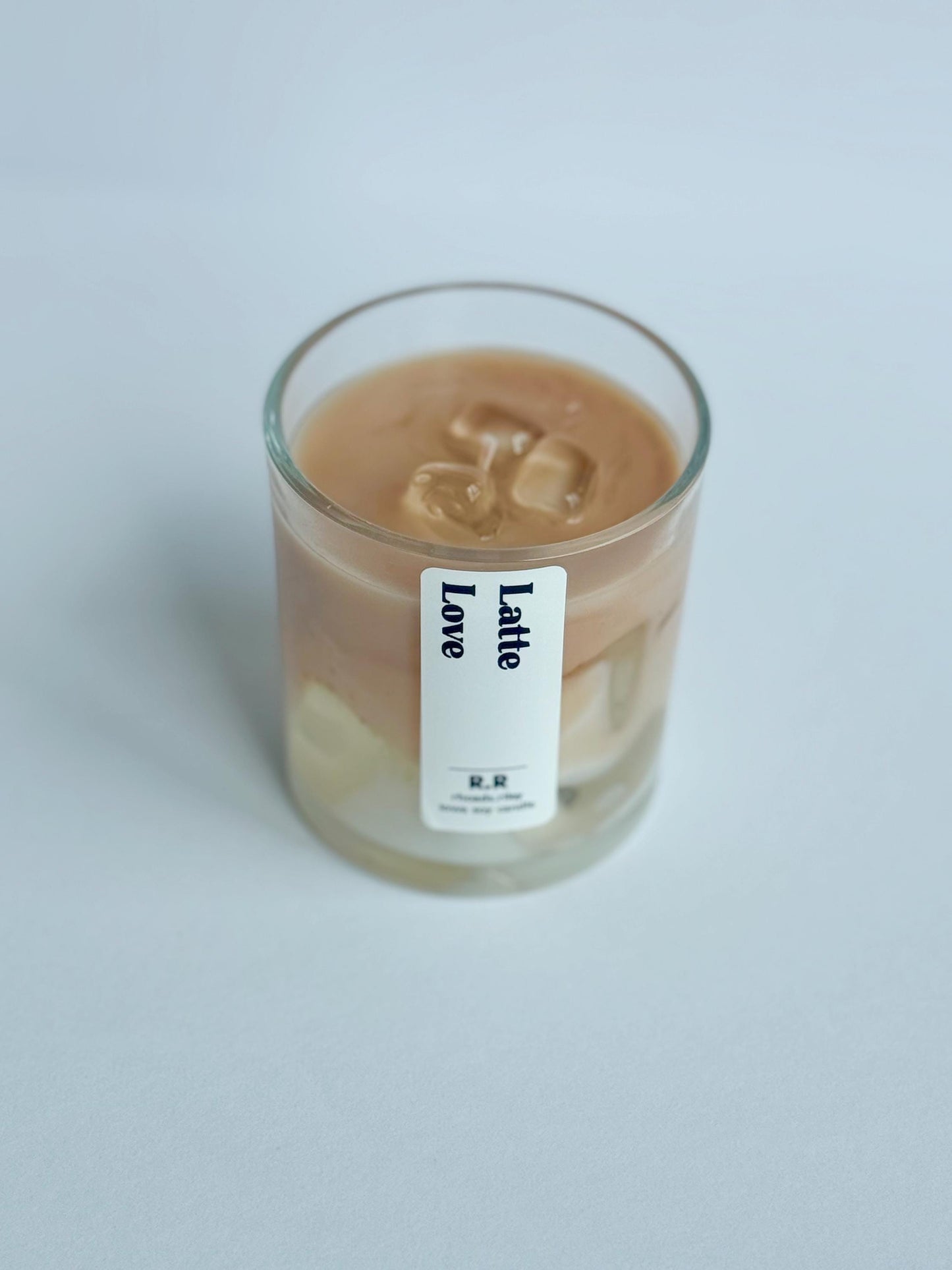 Latte Love Candle