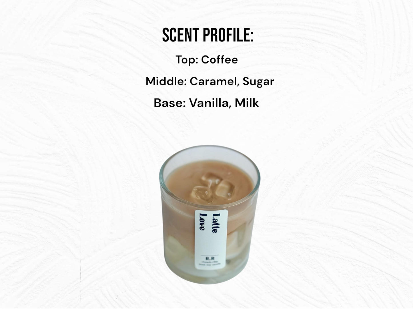 Latte Love Candle