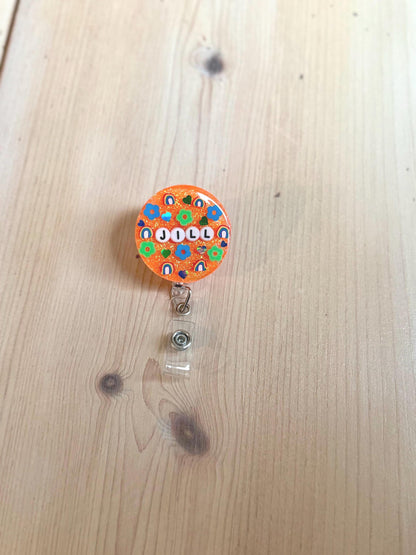 Round Custom Badge Reel