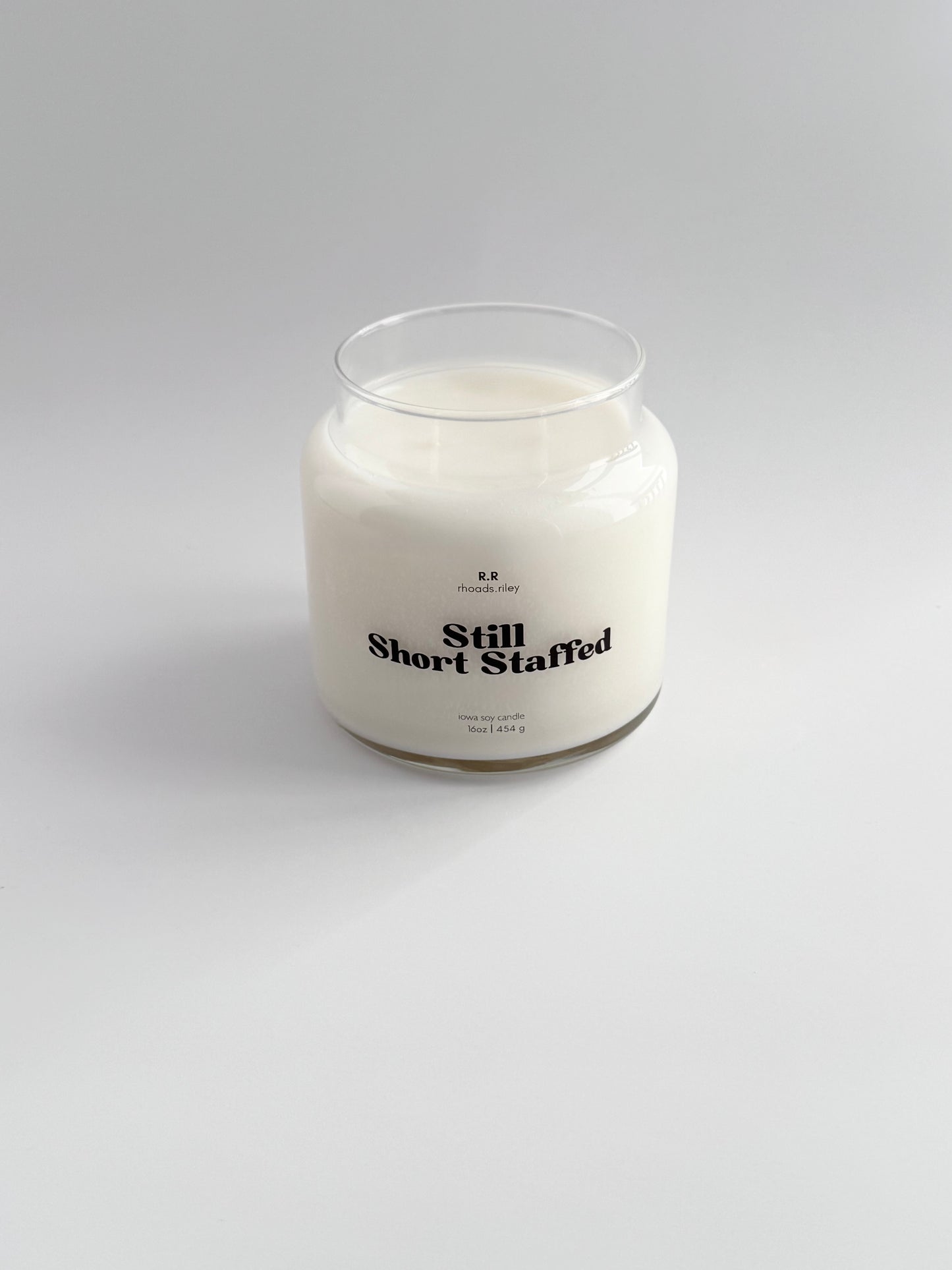 Still Short Staffed - 16 oz Funny Candle