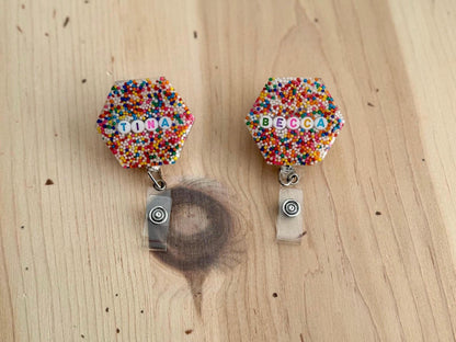Sprinkle Custom Badge Reel
