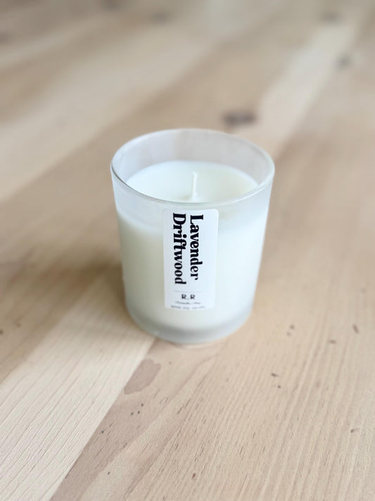 Lavender Driftwood Candles