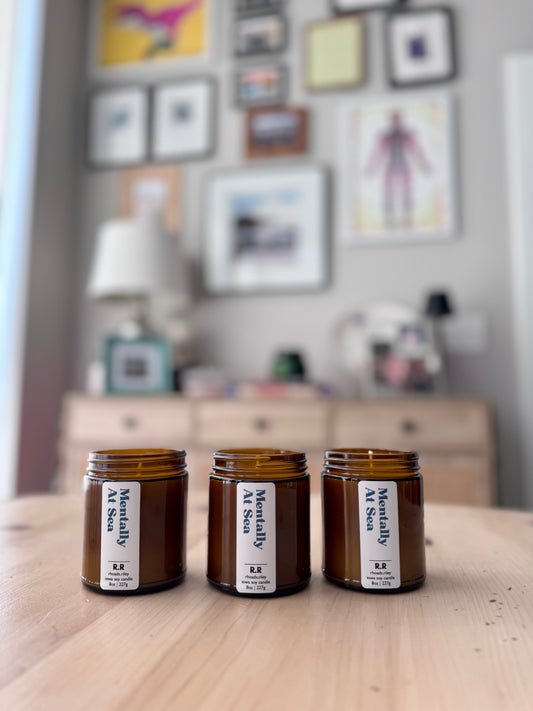 Mentally At Sea Candle