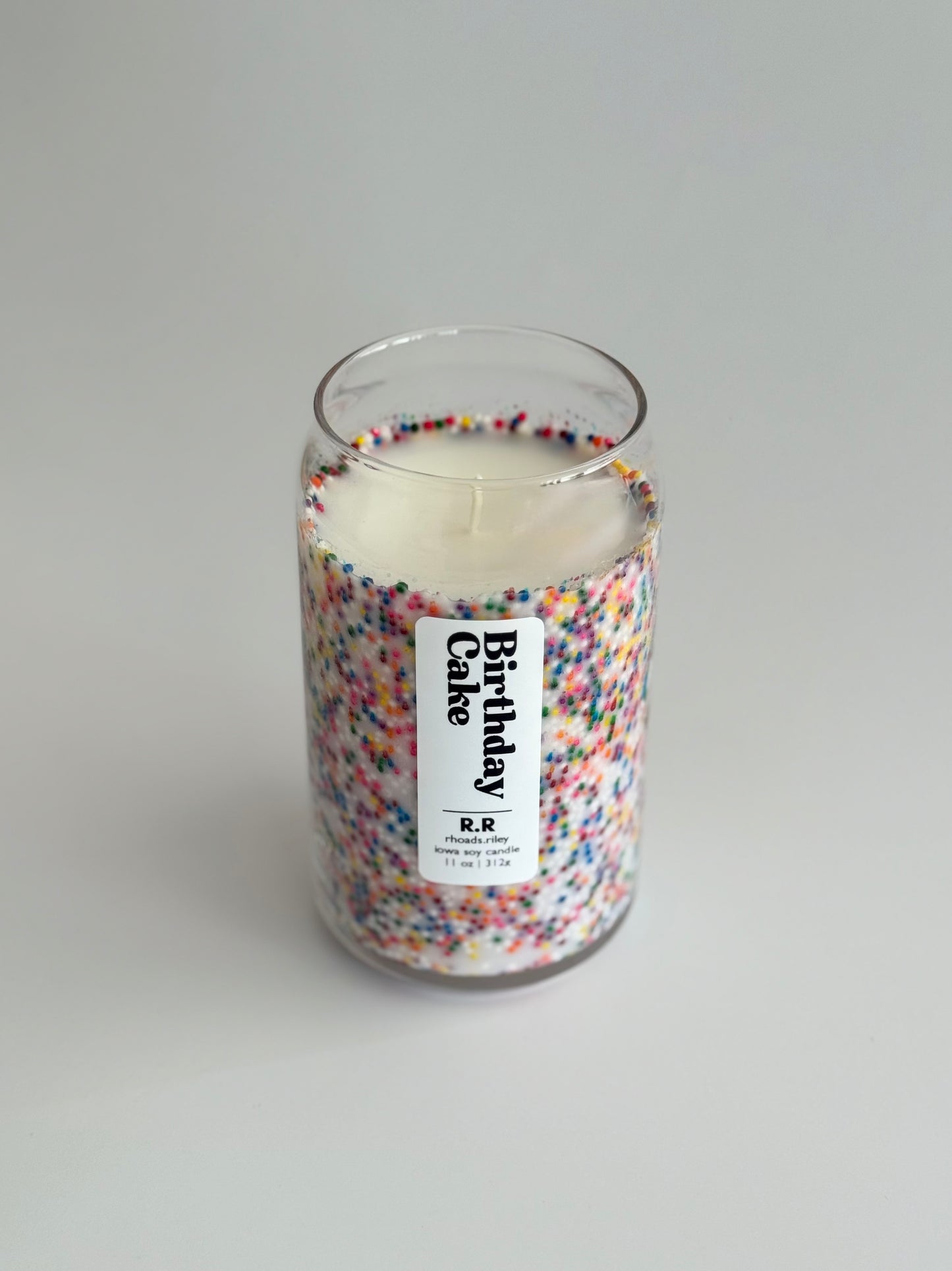 Birthday Cake - 11 oz Soy Candle | Sprinkle Candle