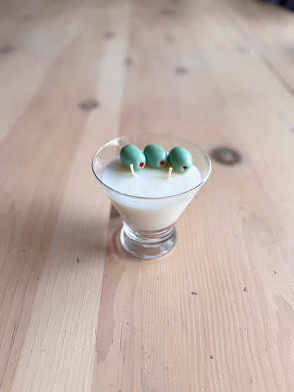 After Hours Tini | Soy Gin Martini Candle | Cocktail Candle