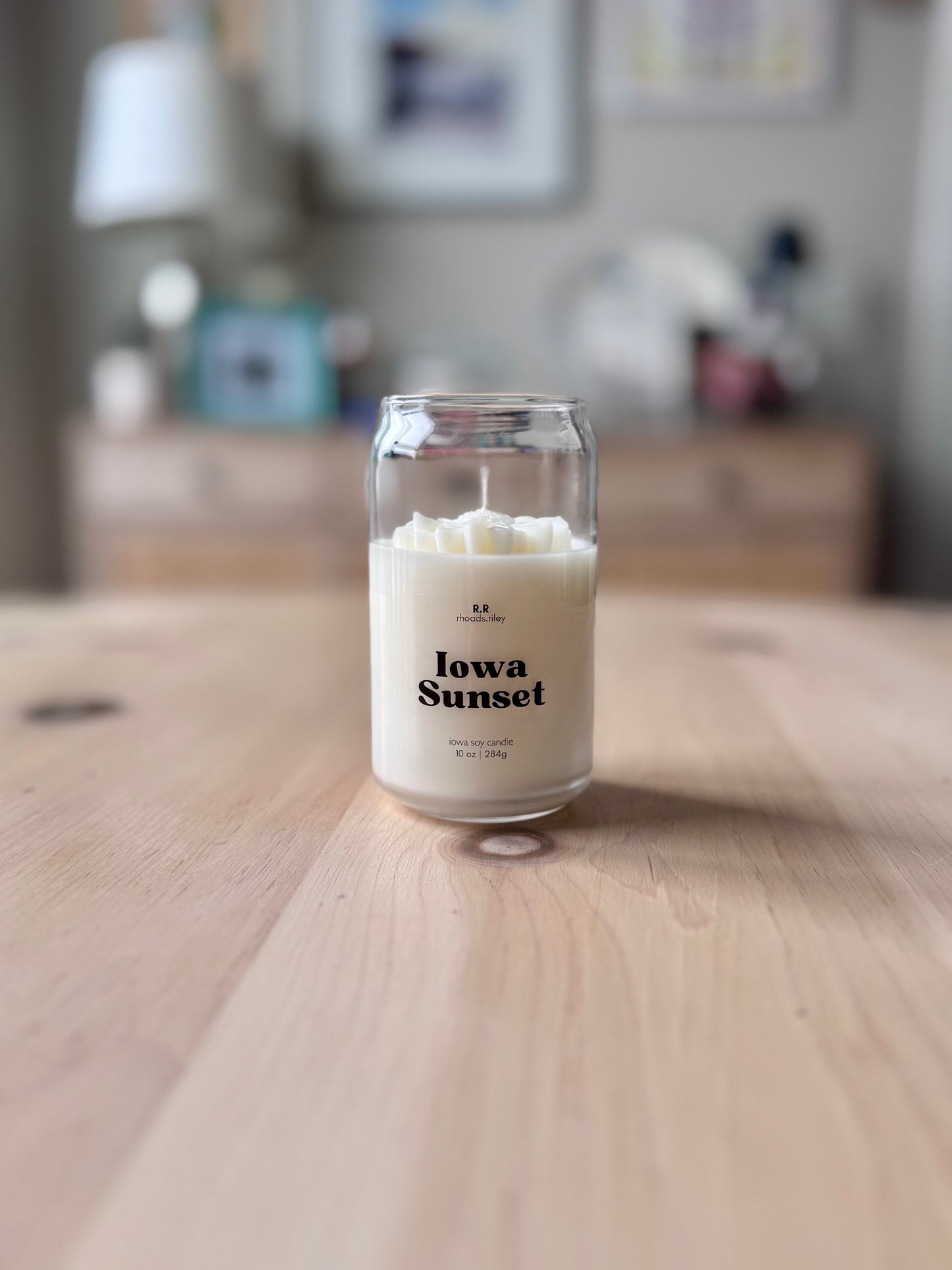 Flower Soy Candle - 11 oz