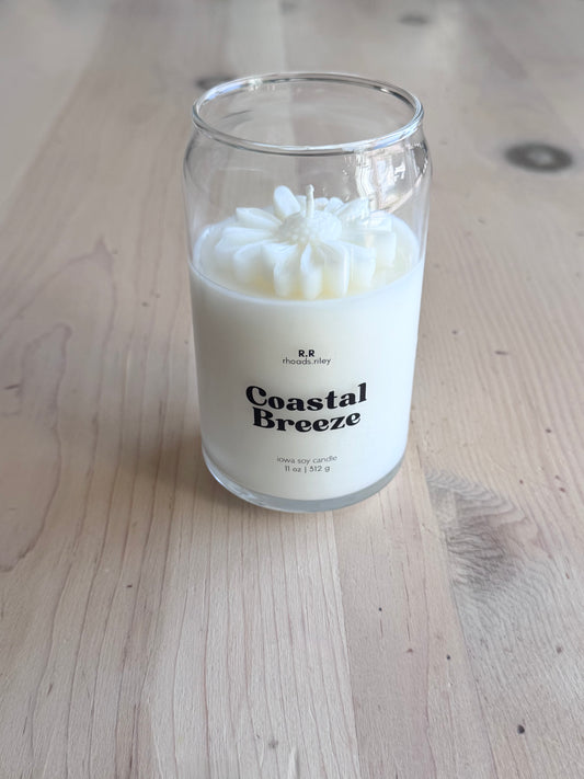 Flower Soy Candle - 11 oz