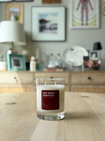 11 oz Soy Candle - One More Chapter