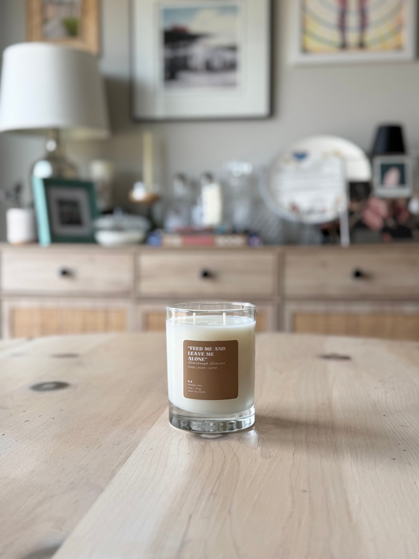 Feed Me & Leave Me Alone - Sourdough Starter Candle | 11 oz