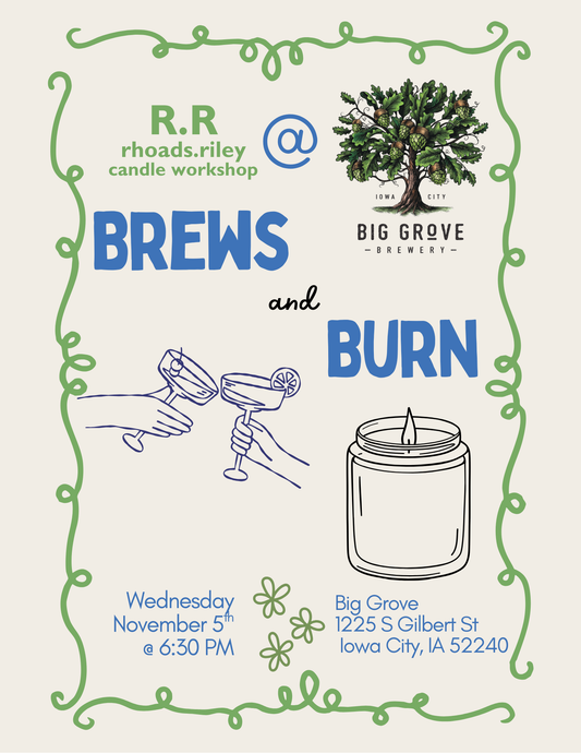 Big Grove - Candle Workshop Class