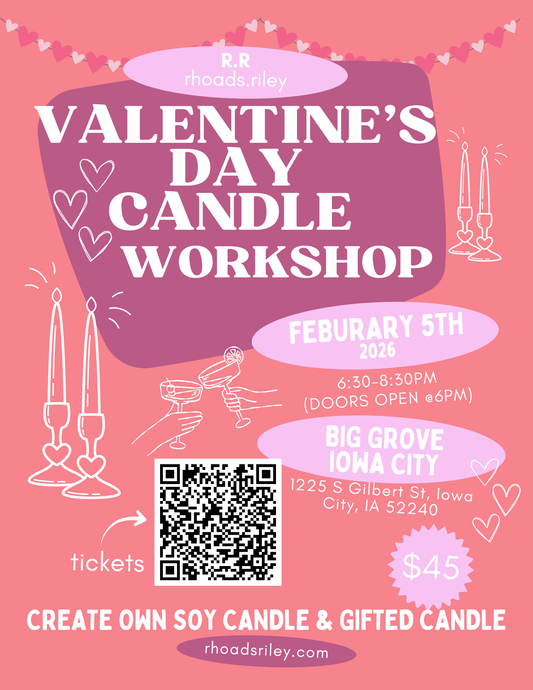 Big Grove - Candle Workshop Class - February
