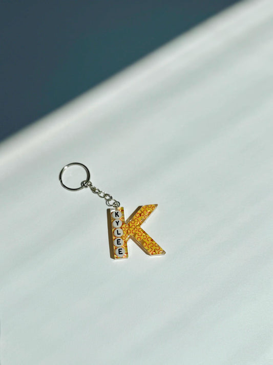 Letter Keychains | Resin Keychain | Cutsom Keychain