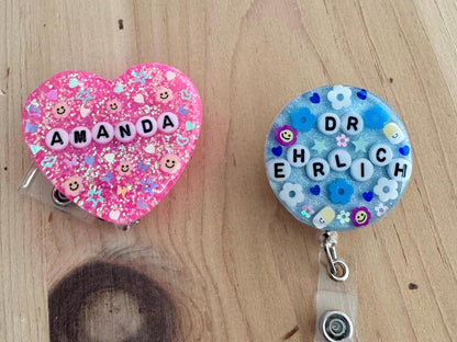 Large Cloud Shape Badge Reel