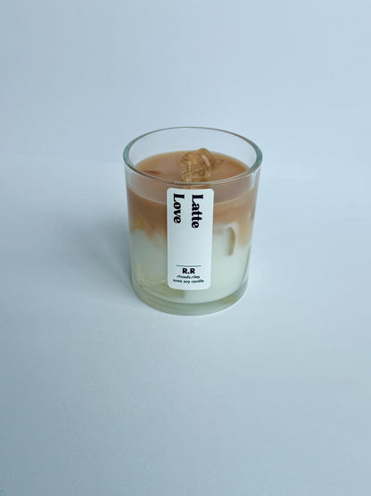 Latte Love Candle